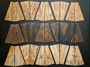 CUSTOM LAMPSHADE Wood Panels